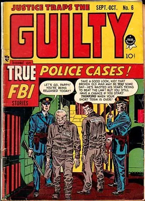 Buy Justice Traps The Guilty--#6----COMIC BOOK--Prize--VG • 68.34£