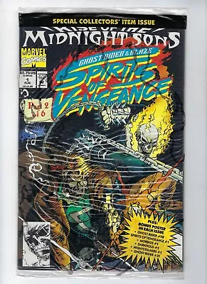 Buy RISE OF THE MIDNIGHT SONS #1 - GHOST RIDER & BLAZE (Marvel Comics, SEALED, 1993) • 14.95£