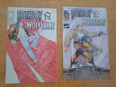 Buy Image And Marvel Comics Deathblow And Wolverine 1996 Complete Series 1 2 Bundle • 2£