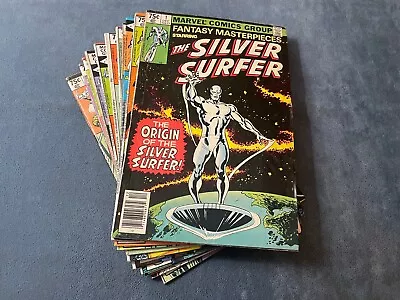 Buy Fantasy Masterpieces Silver Surfer #1 3 5-14 Marvel Comics Partial Run Mid Low • 73.78£