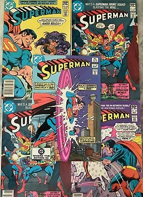 Buy Superman 359, 360, 360, 361, 381 DC 1981/83 Comic Books • 12.42£
