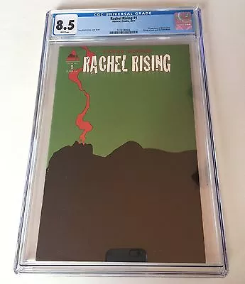 Buy RACHEL RISING #1 CGC 8.5 Terry Moore 1st Print 1st Appearance Rachel Beck • 69.89£