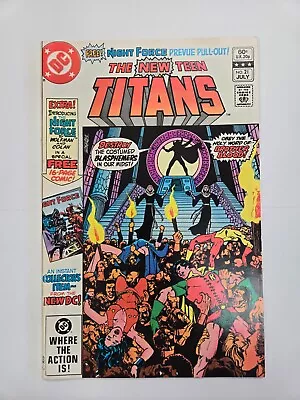 Buy The New Teen Titans #21 1st App Brother Blood Near Mint Unread Copy 1982 • 6.19£