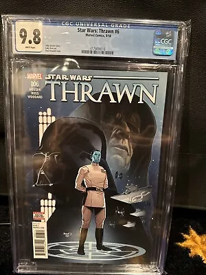 Buy Star Wars: Thrawn 6 CGC 9.8 (2018) ~ 1st Admiral Ar'alani ~ Chi. White Pages  • 116.49£