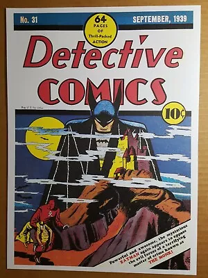 Buy Batman In Detective Comics 31 DC Comics Poster By Bob Kane • 8.85£