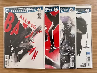 Buy All Star Batman Issues 4, 5, 6, 9 — All Signed By Jock, NM Condition • 9£