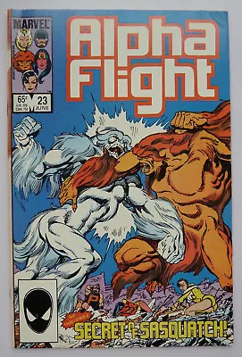 Buy Alpha Flight #23 - Marvel Comics - June 1985 VF- 7.5 • 5.99£