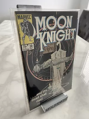 Buy Moon Knight 38 Last Issue LOW PRINT Zohar 1984 ( HIGH GRADE ) ( RARE ) • 40£