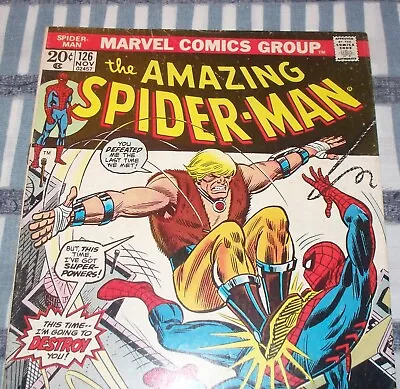 Buy Rare Double Cover The Amazing Spider-Man #126 From Nov. 1973 In Fine+ (6.5) Con. • 132.25£