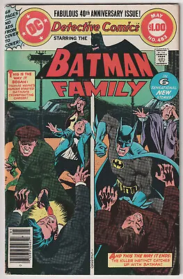 Buy M3999: Detective Comics #483, Vol 1, F/VF Condition • 27.17£