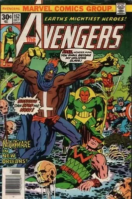 Buy AVENGERS #152 VG/F, Jack Kirby Cover, Marvel Comics 1976 Stock Image • 3.88£