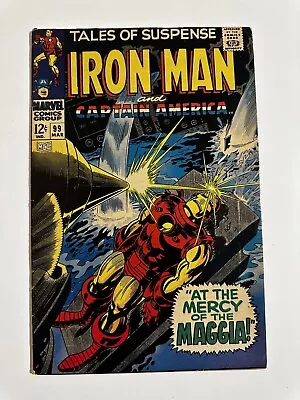 Buy Tales Of Suspense #99 Iron Man Captain America Marvel Comics 1968 Last Issue VG • 15.53£