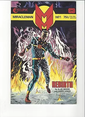 Buy Miracleman #1 - 1985 - Eclipse Comics With Yellow Back - Rare Comic - Alan Moore • 49.95£