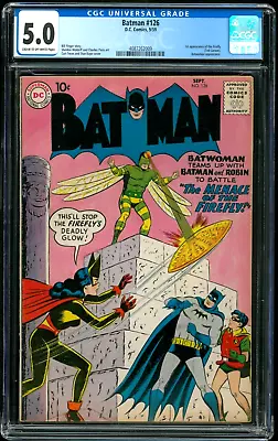 Buy Batman 126 - CGC 5.5 (First Appearance Of Firefly (Ted Carson)) • 205.80£