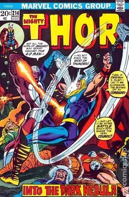 Buy Thor #214 VG+ 4.5 1973 Stock Image Low Grade • 5.59£