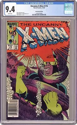 Buy Uncanny X-Men #176 CGC 9.4 Newsstand 1983 4394339006 • 46.60£