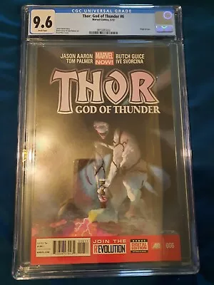 Buy Thor God Of Thunder #6 Cgc 9.6 1st Knull Cameo Appearance & Origin Of Gorr • 194.15£