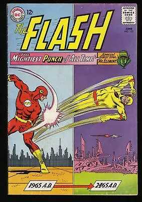 Buy Flash #153 FN 6.0 Reverse Flash Professor Zoom! DC Comics 1965 • 91.03£