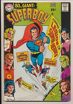 Buy Superboy #147 DC Comics 1968 1st Origin Legion Of Super-Heroes • 25.63£