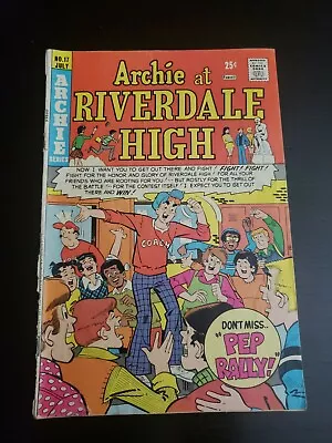 Buy ARCHIE AT RIVERDALE HIGH Comic Book #17 July 1974 Archie Comics • 3.89£
