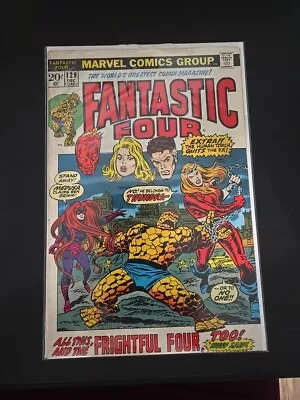 Buy Fantastic Four #129 1st Appearance Of Thundra 1972 She-Hulk Disney+ Vintage MCU • 21.51£