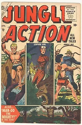 Buy Jungle Action #4 VG+ 4.5 (Atlas, 1955) • 29.51£