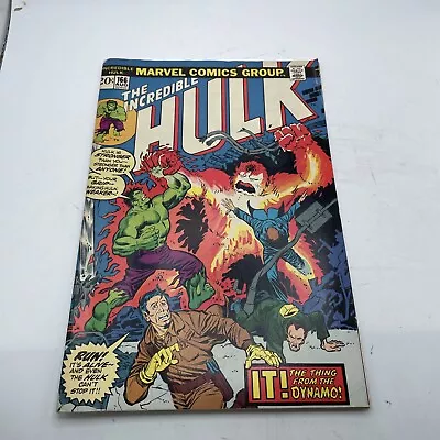 Buy The Incredible Hulk #166 Marvel Comics 1973 Herb Trimpe Art / 1st App. Zzzax • 10.10£