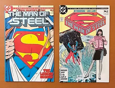 Buy The Man Of Steel #1 & 2 (DC 1986) 2 X NM / NM- Comics • 10.88£