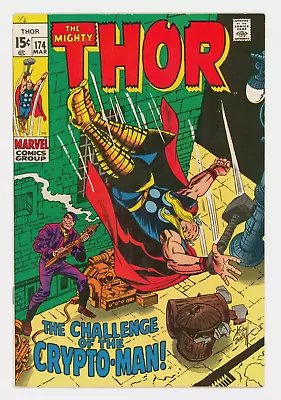 Buy Thor #174 VFN 8.0 Versus Crypto-Man • 45£