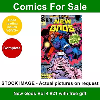 Buy DC New Gods Vol 4 #21 With Free Gift Comic - VG/VG+ 01 Dec 1990 - & GIFT • 2.49£