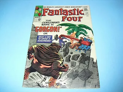Buy Fantastic Four #44 In FINE FN- 5.5 COND 1965! Marvel 1st Gorgon Unrestored A794 • 27.95£