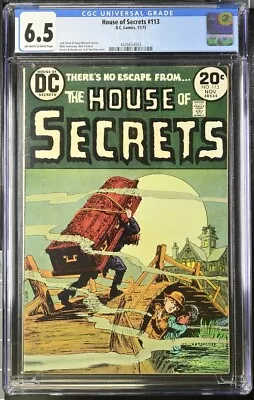 Buy THE HOUSE OF SECRETS #113 CGC Graded 6.5 DC Comics 1973 • 46.59£
