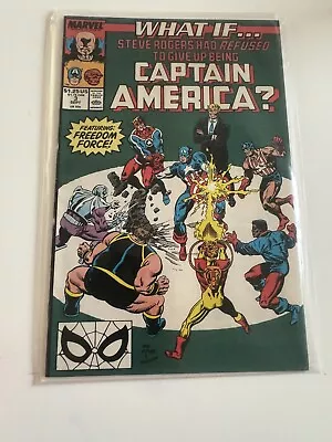 Buy What If Vol:2 #3 Steve Rogers Had Refused To Give Up Being Captain America 1989 • 10£
