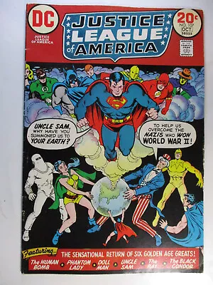 Buy Justice League Of America #107 1st Freedom Fighters, VG/F, 5.0, White Pages • 19.03£