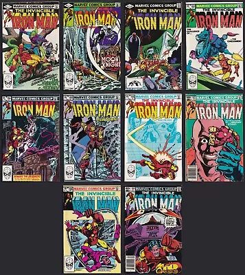 Buy Invincible Iron Man #160 161 162 163 164 165 166 167 168 169 1st Obadiah Stane! • 29.51£