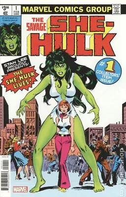 Buy Savage She-Hulk Facsimile Edition #1 VF 2023 Stock Image • 2.64£