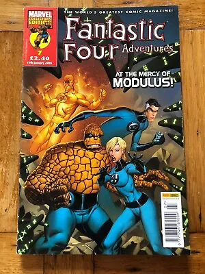 Buy Fantastic Four Adventures Vol.1 # 7 - 11th January 2006 - UK Printing • 2.99£