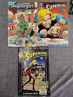 Buy Supergirl Comic Lot Supergirl #16 (1984) #8 (1997) Action Comics #686 (1993) DC • 4.66£