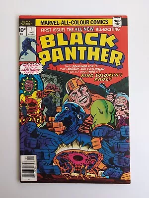 Buy Black Panther #1 (1977) Jack Kirby Marvel Comics 1st Appearance FN • 70£
