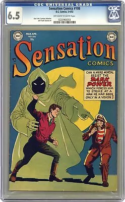 Buy Sensation Comics #108 CGC 6.5 1952 0223965003 • 482.36£