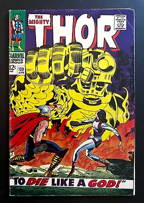 Buy *Thor* #139 1st Sif Cover Stan Lee/Jack Kirby Ulik Appearance Marvel Comics 1966 • 9.33£