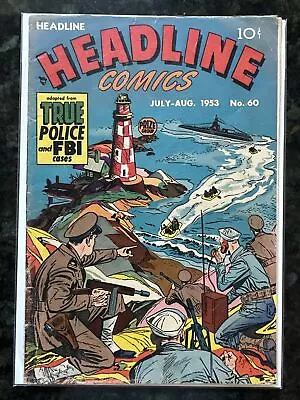 Buy Headline Comics #60 1953 Prize Golden Age Pre-Code Comic Book • 38.82£