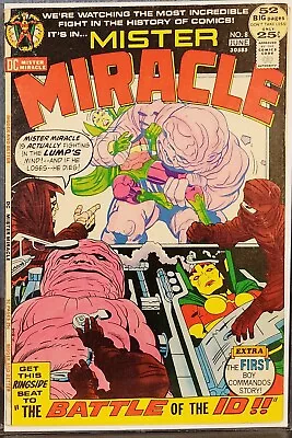 Buy Mister Miracle #8 (1972) 1st Appearance Of Gilotina, One Of The Female Furies • 11.65£