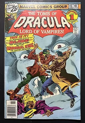 Buy Tomb Of Dracula #45 1976 KEY W/BLADE INTRO OF DEACON FROST. Marvel Comics Horror • 22.51£