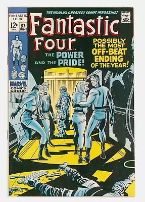 Buy Fantastic Four #87 VFN 8.0 Doctor Doom • 49£