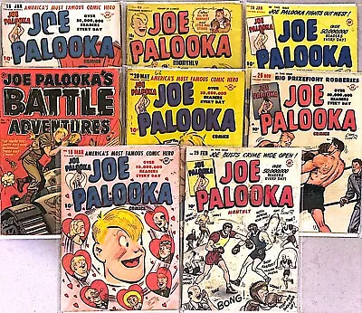 Buy Joe Palooka Bundle #1 (8 Comics) - Good/Very Good (3.0) • 139.79£