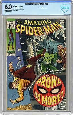 Buy Amazing Spider-Man #79 CBCS 6.0 1969 22-0692A42-046 • 85.43£