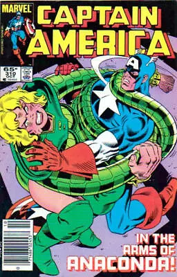 Buy Captain America (1st Series) #310 (Newsstand) VF; Marvel | Mark Gruenwald - We C • 31.89£