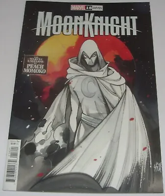 Buy Moon Knight No 18 Marvel Comic From February 2023 Limited Peach Momoko Variant • 3.99£