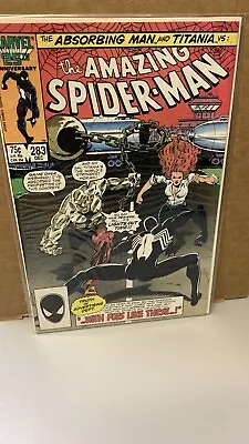 Buy Amazing Spider-man #283 Marvel Comics 1986 ABSORBING MAN Bagged & Boarded • 3.85£